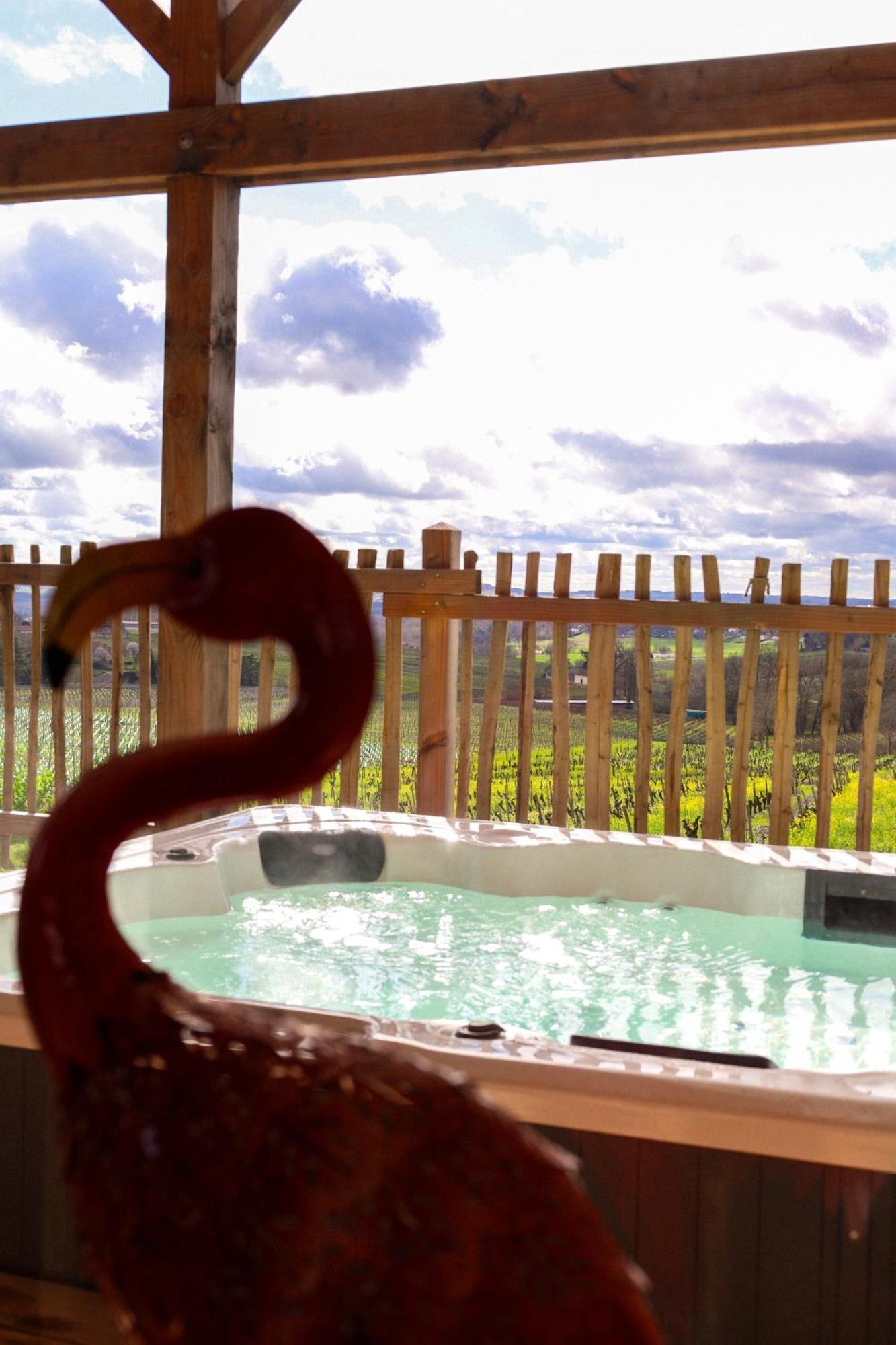 Bed and Breakfast Le Domaine De La Tour Des Vents Bergerac Exterior foto